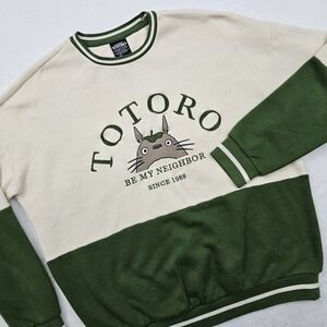 Studio Ghibli My Neighbor Totoro Womens Small Sweatshirt Be My Neighbor 1988